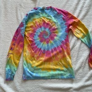 Puppie Love Long Sleeve Tie Dye